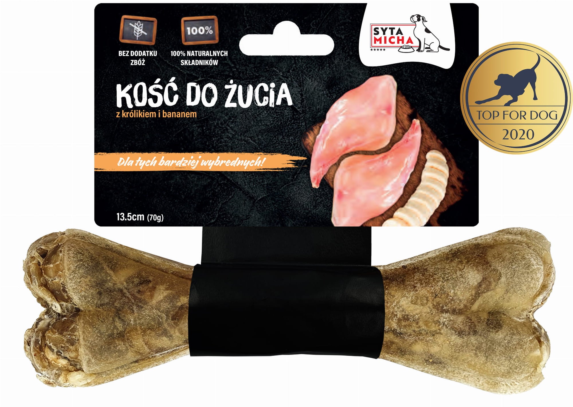 Osso da masticare per cani schizzinosi 13,5 cm