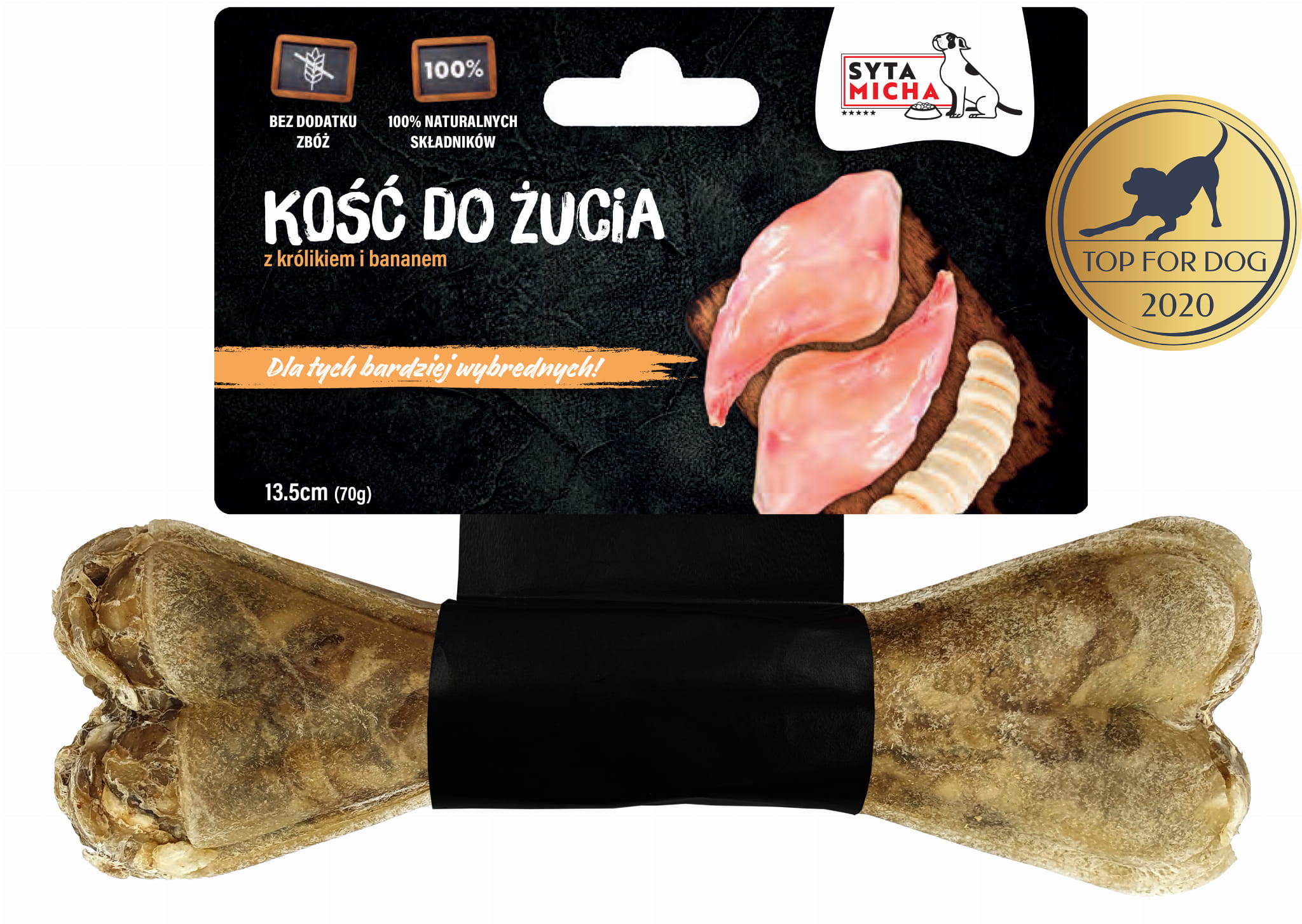 Osso da masticare per cani schizzinosi 13,5 cm