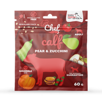 PRÓBKA Crocchette per cani Manzo, pera e zucchina 60g