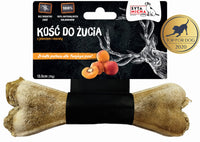 Osso da masticare per cani con cervo e albicocca 13,5 cm