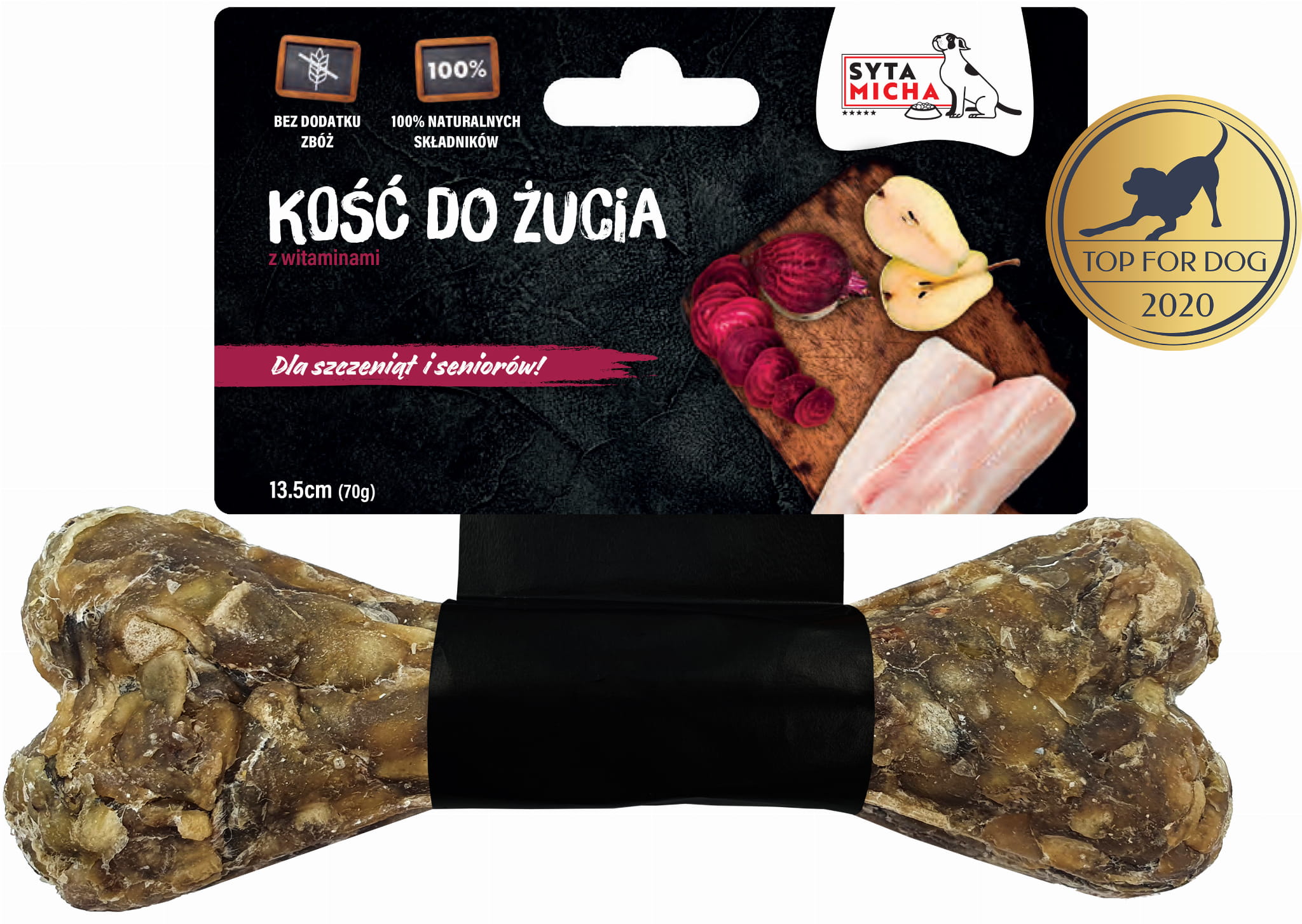 Osso da masticare per cuccioli 13,5 cm
