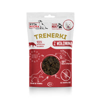 Marhahúsos tréningfalatok kutyáknak, 80g