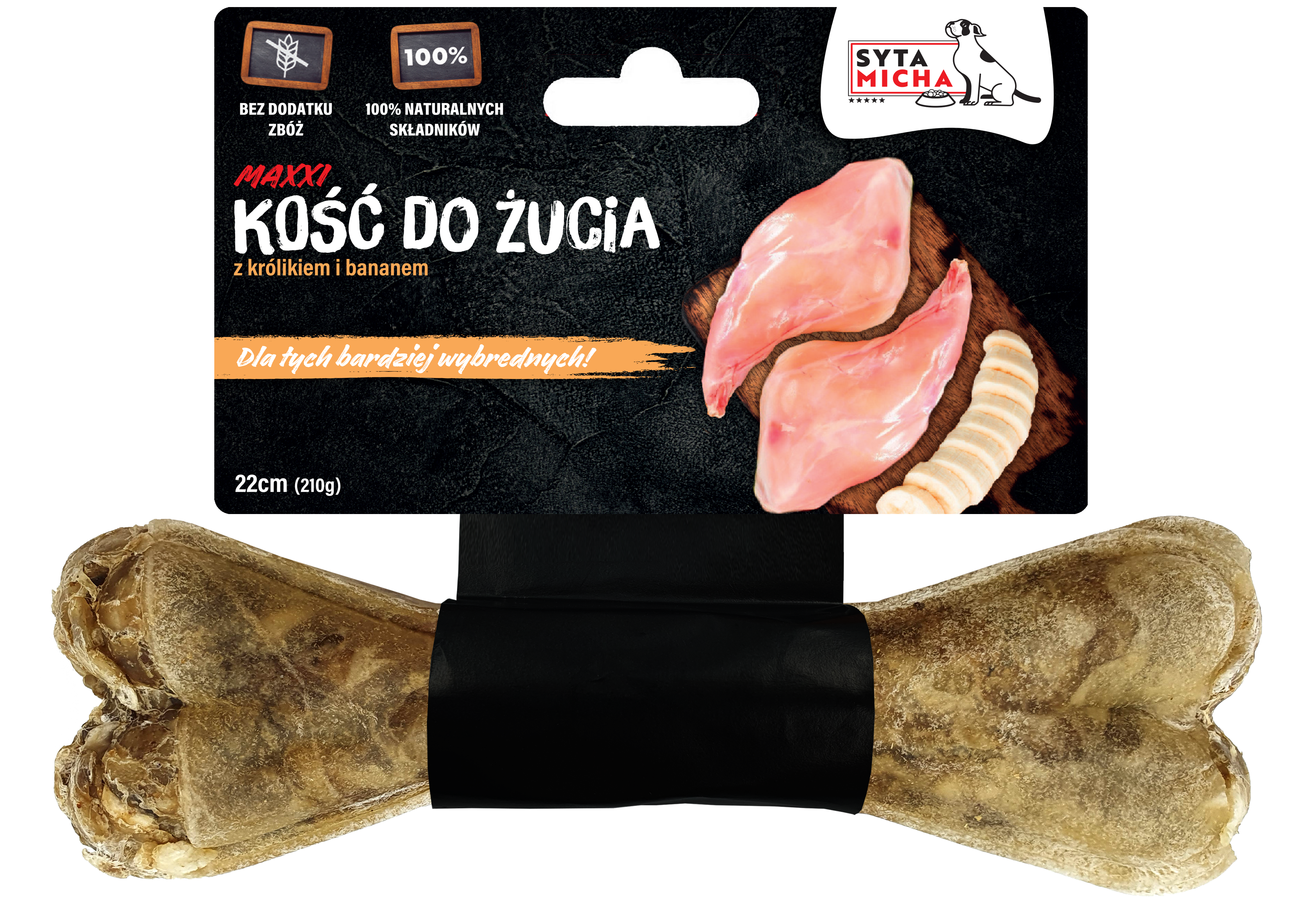 Osso da masticare per cani schizzinosi 22cm MAXXI
