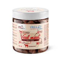 100% liofilizowane mięso cielęce dla psa 70g FREEZY Pure