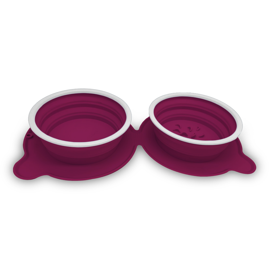 Składana miska podróżna dla psa 500ml