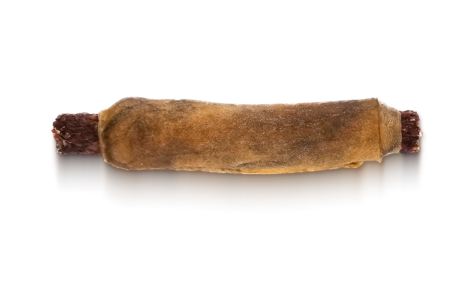 Hot Dog da masticare per cani - coniglio con melograno in pelle di cervo 2 pz.