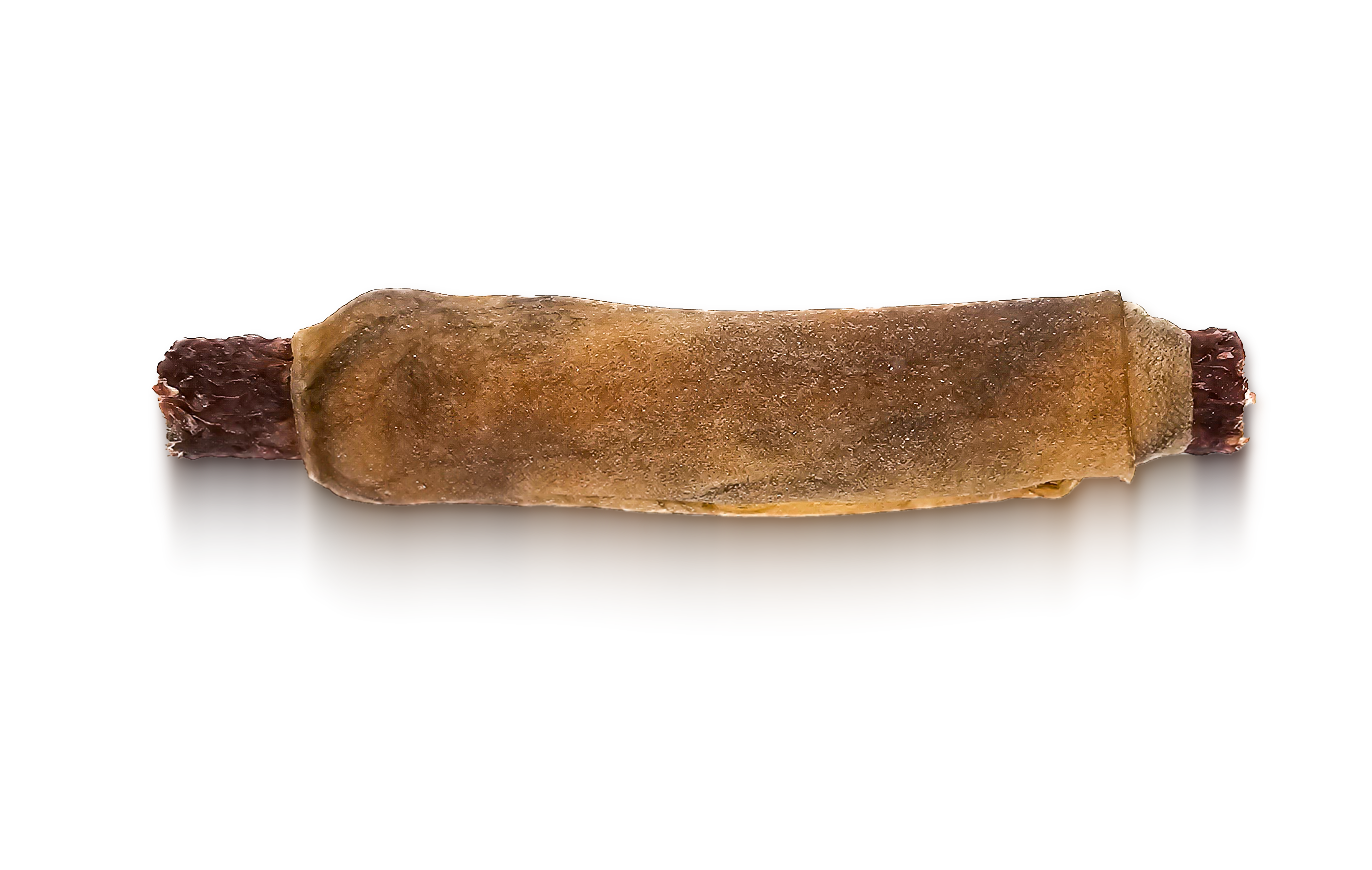 Hot Dog do żucia dla psa - królik z granatem w skórze jelenia 2 szt.