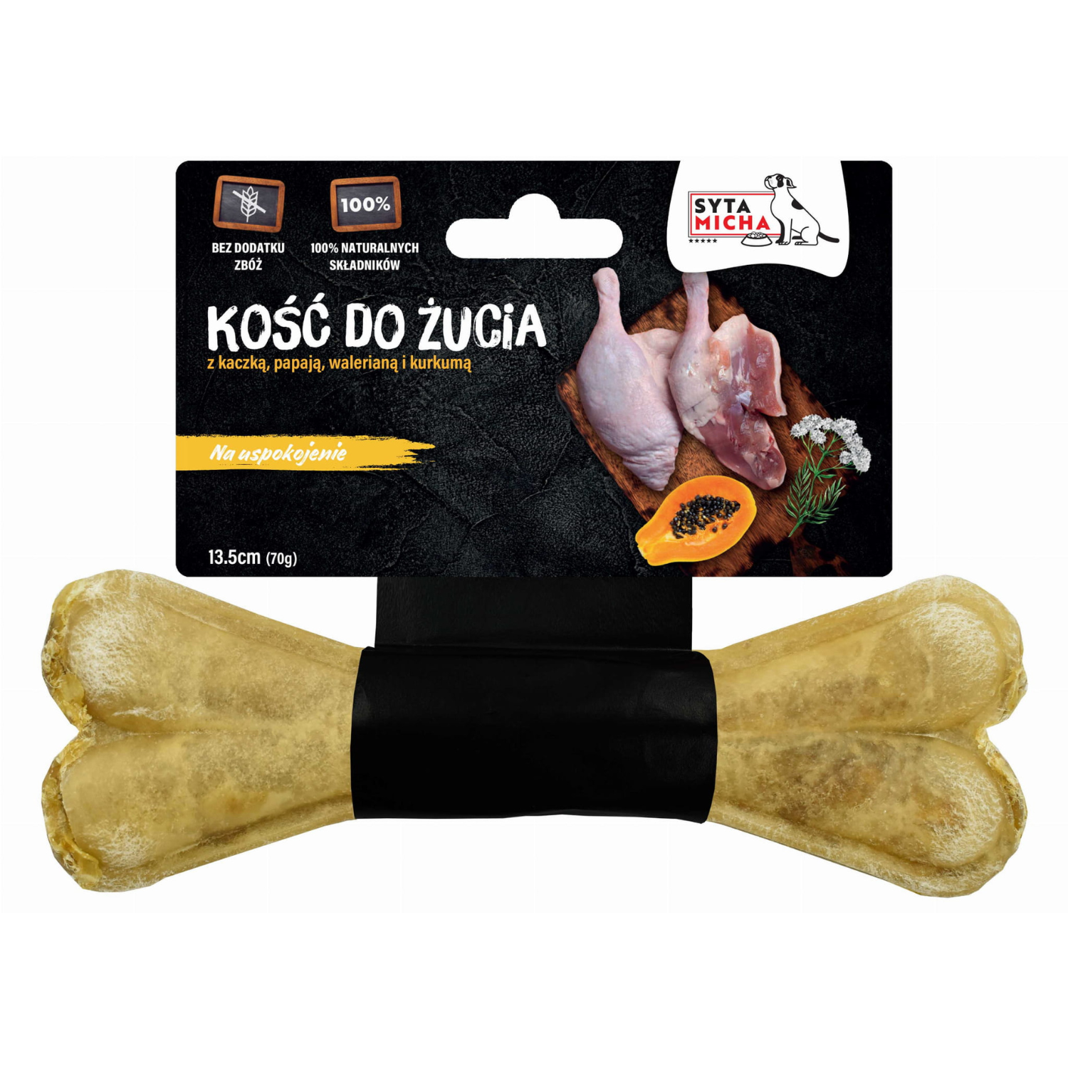 Kość do żucia dla psa na uspokojenie 13.5 cm