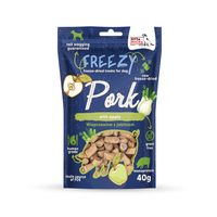 Snack liofilizzati per cani Maiale con mela FREEZY 40g