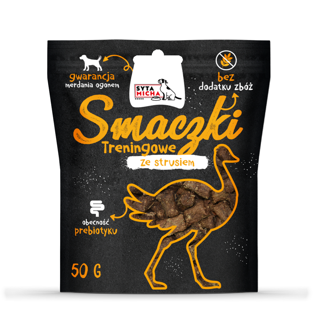 Tréning jutalomfalatok struccból 50g