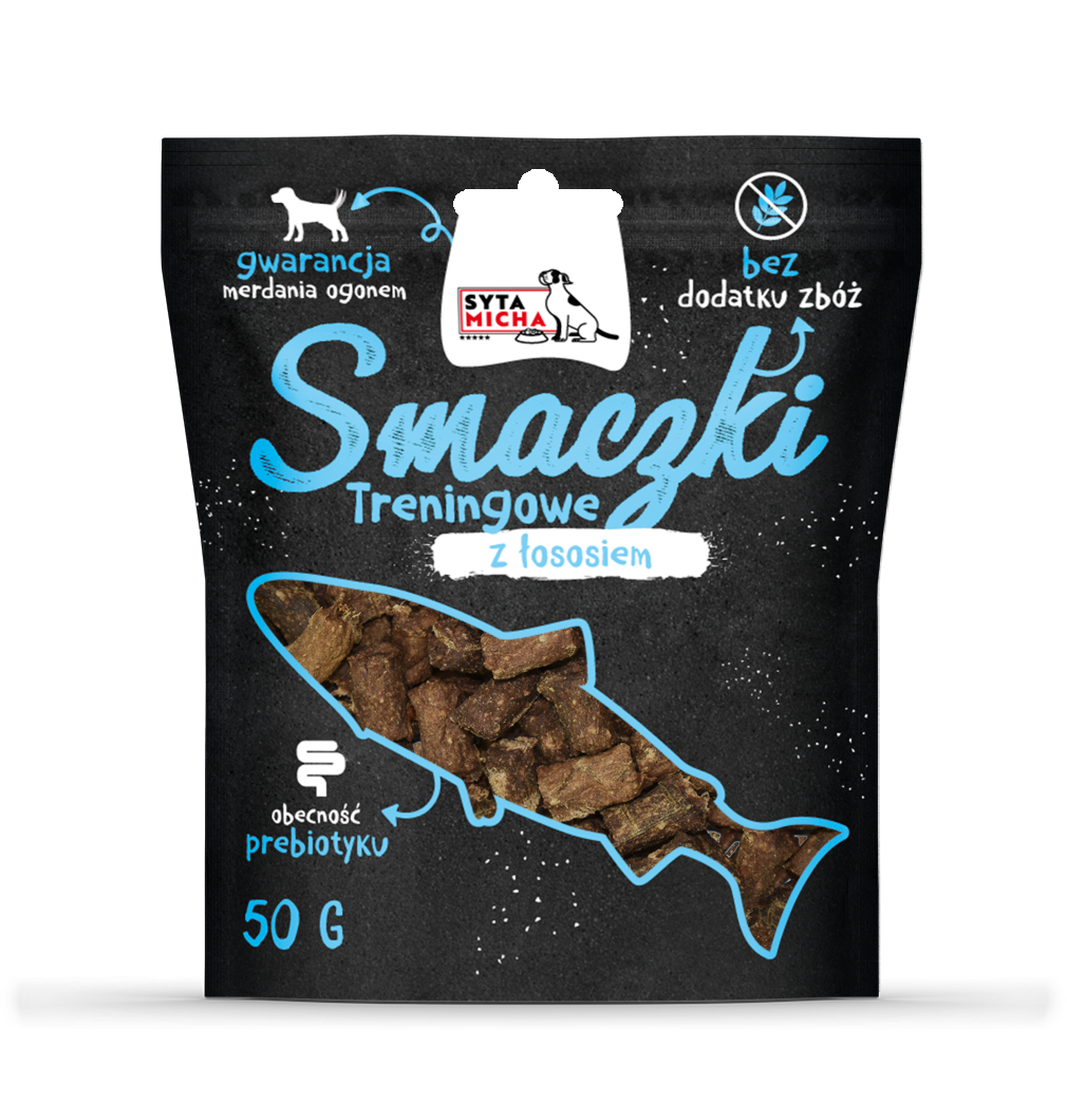 Tréning jutalomfalatok lazacból 50g